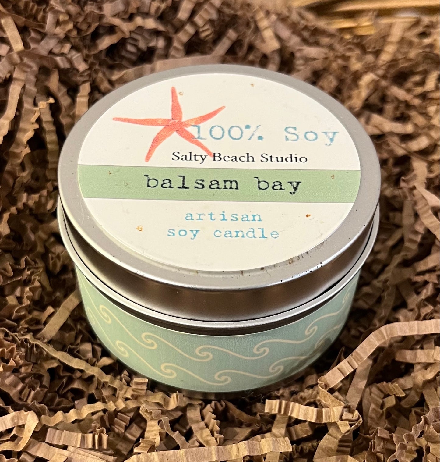 Balsam Soy Candle with Christmas Card - Personally Autographed to YOU by Mark Lindsay