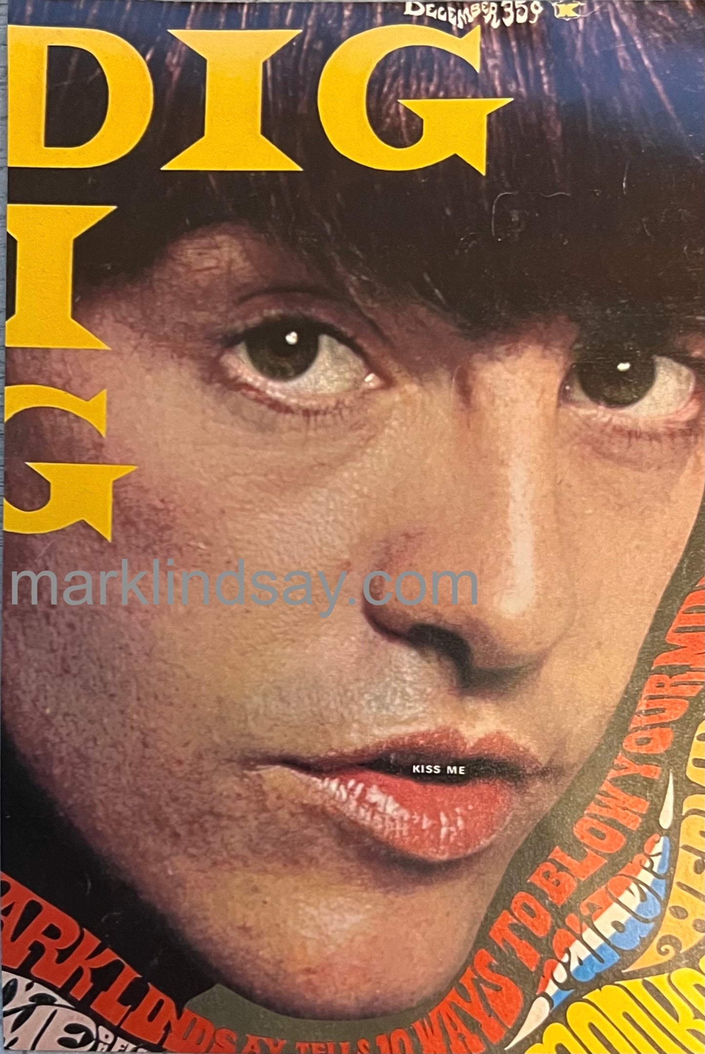 Mark Lindsay August 1979 Check to/by Ex-Wife - w/photo Personally Autographed to YOU by Mark
