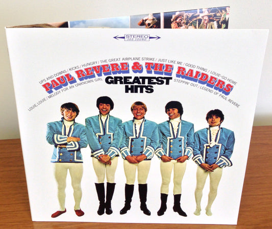 Greatest Hits Ltd Ed Collector 180 Gram Vinyl - Paul Revere & The Raiders - with Extended Phone Call From Mark and Personally Autographed to YOU