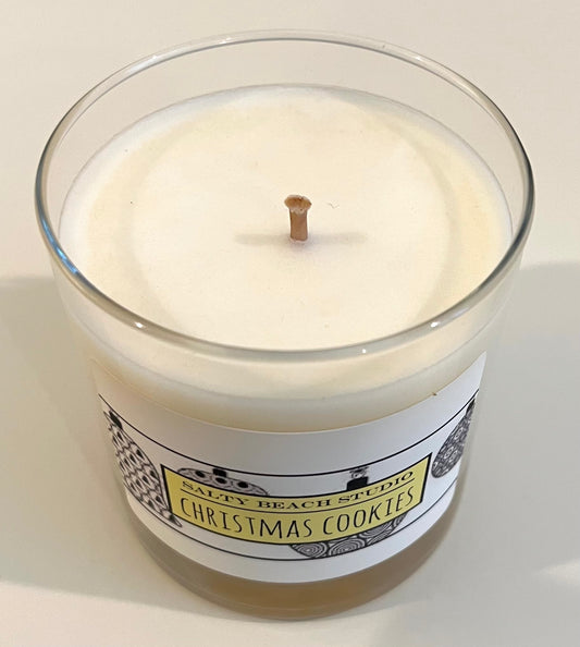 Christmas Cookies Soy Candle with Christmas Card - Personally Autographed to YOU by Mark Lindsay