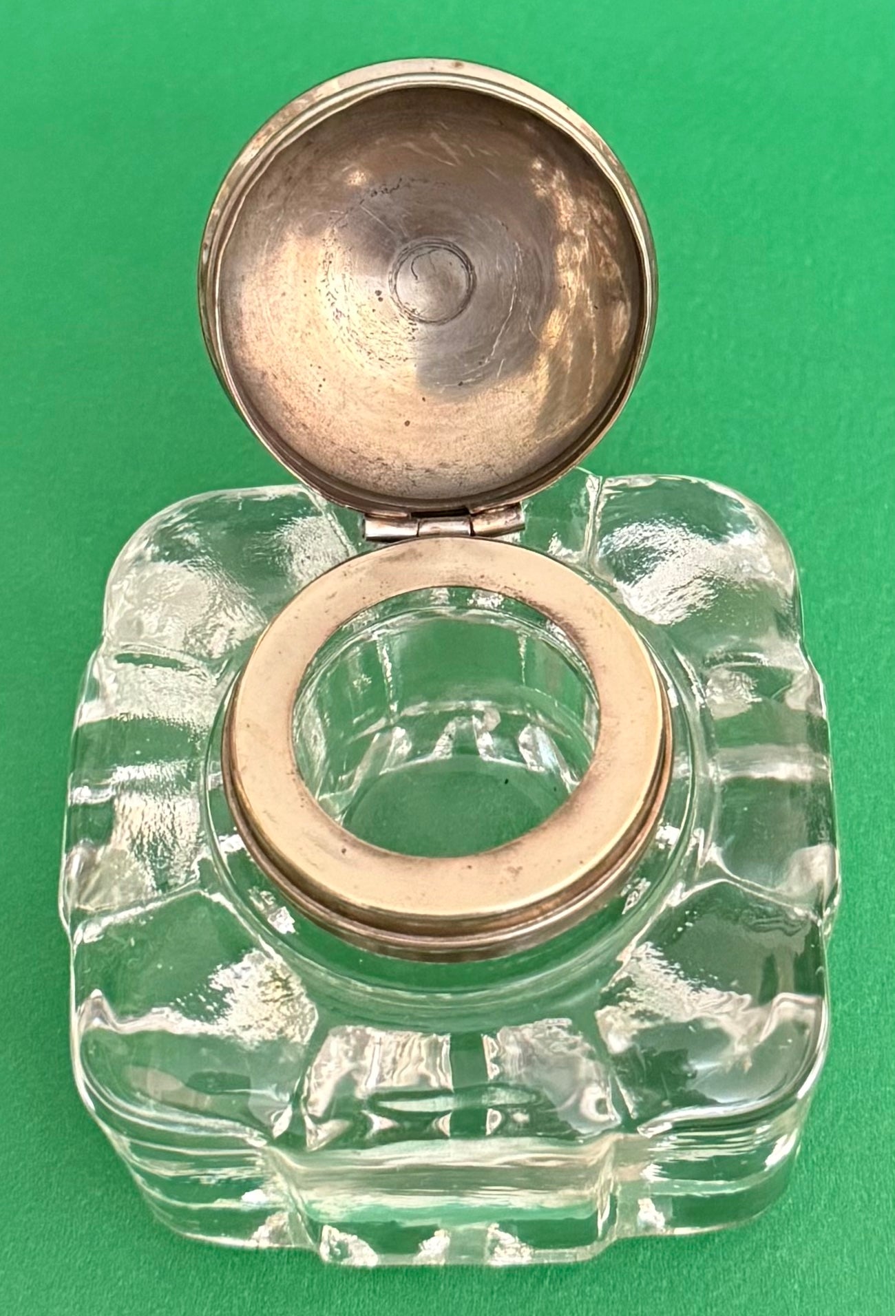 Large Vintage Inkwell from '69 UK Trip - w/2 London Photos Personally Autographed to YOU by Mark Lindsay