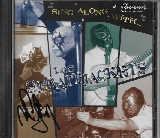 MAUI BENEFIT: SING ALONG WITH LOS STRAITJACKETS (and MARK LINDSAY) CD - Personally Autographed to YOU