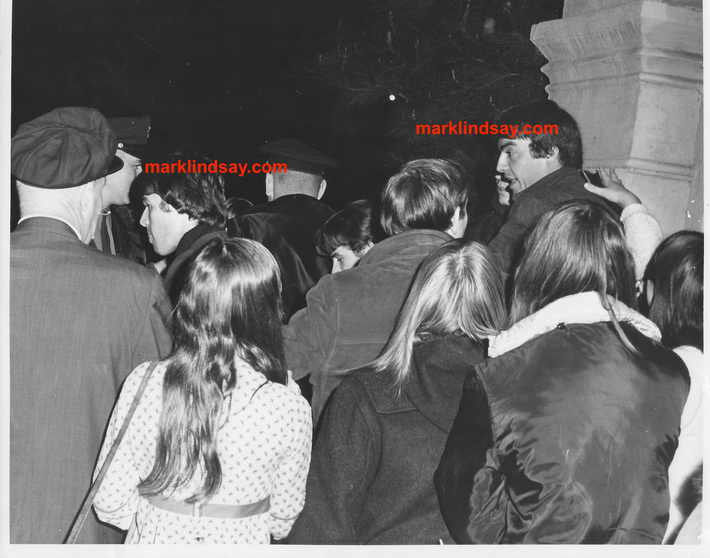 VIntage ORIGINAL Mark Lindsay 1965 Ponytail Grab Photo - Personally Autographed to YOU by Mark