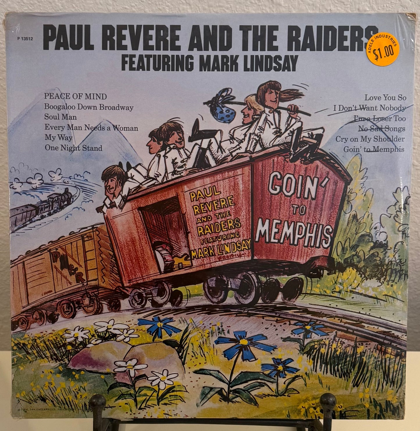 Goin' To Memphis LP SEALED - Paul Revere & The Raiders - Personally Autographed to YOU by Mark Lindsay