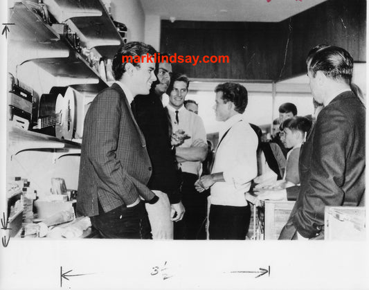 VIntage ORIGINAL Raiders Record Store 16 Magazine Photo - Personally Autographed to YOU by Mark