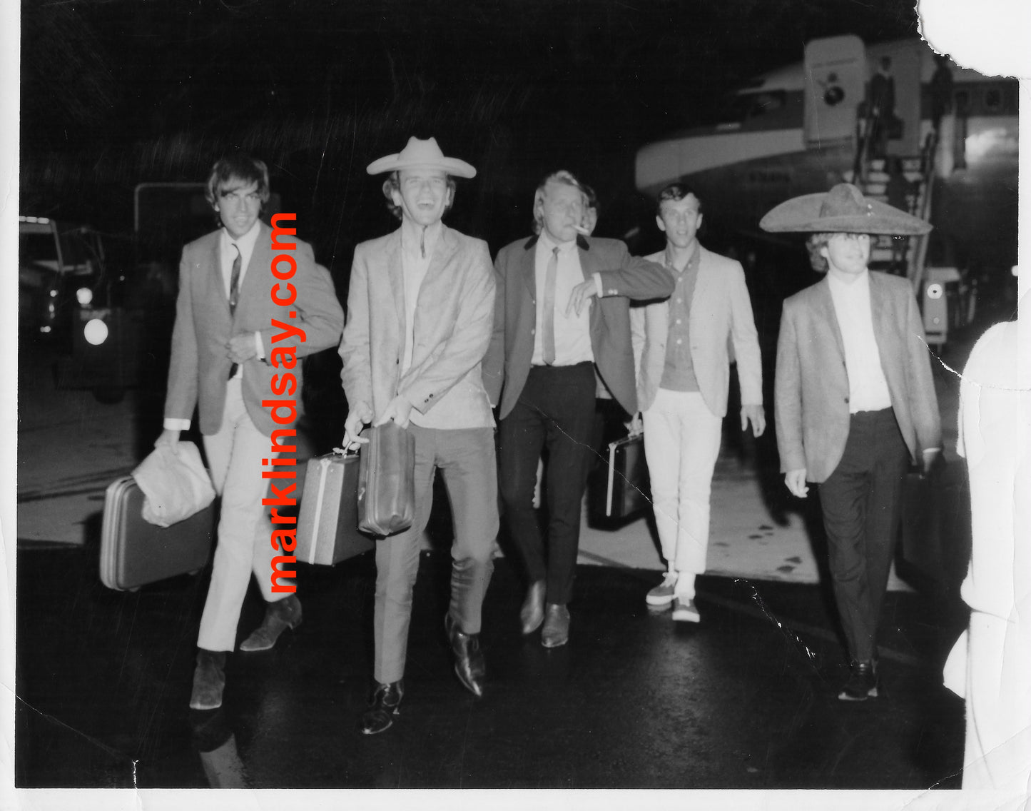 Original Vintage 1965 Hawaii Photo - Raiders and "Crisco Can Inventor" - Personally Autographed to YOU by Mark