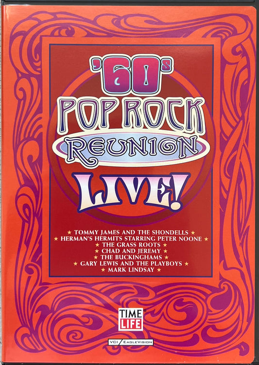 60s Pop Rock Reunion Live DVD - MARK LINDSAY & FRIENDS - Personally Autographed to YOU w/Card
