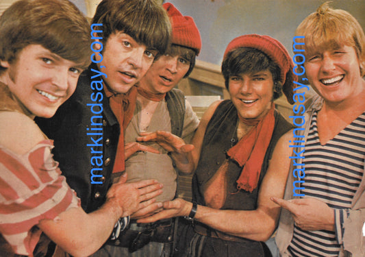 Pirate Raiders on Smothers Brothers Vintage Article + Pin-Up (FAVE) Personally Autographed to YOU by Mark Lindsay