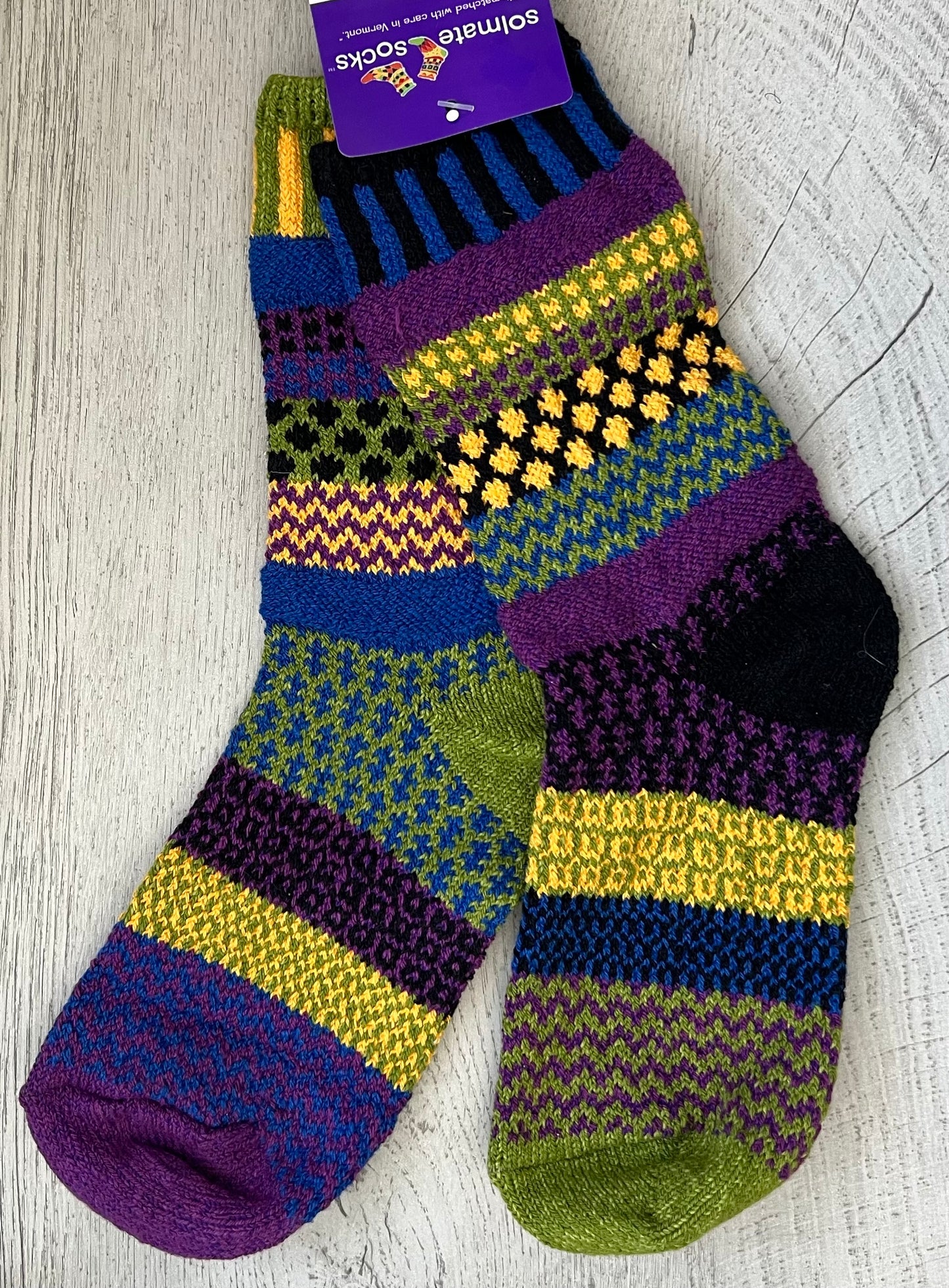 Solmates Socks (October Morning) LARGE UNISEX with Autumn Card - Personally Autographed to YOU by Mark Lindsay