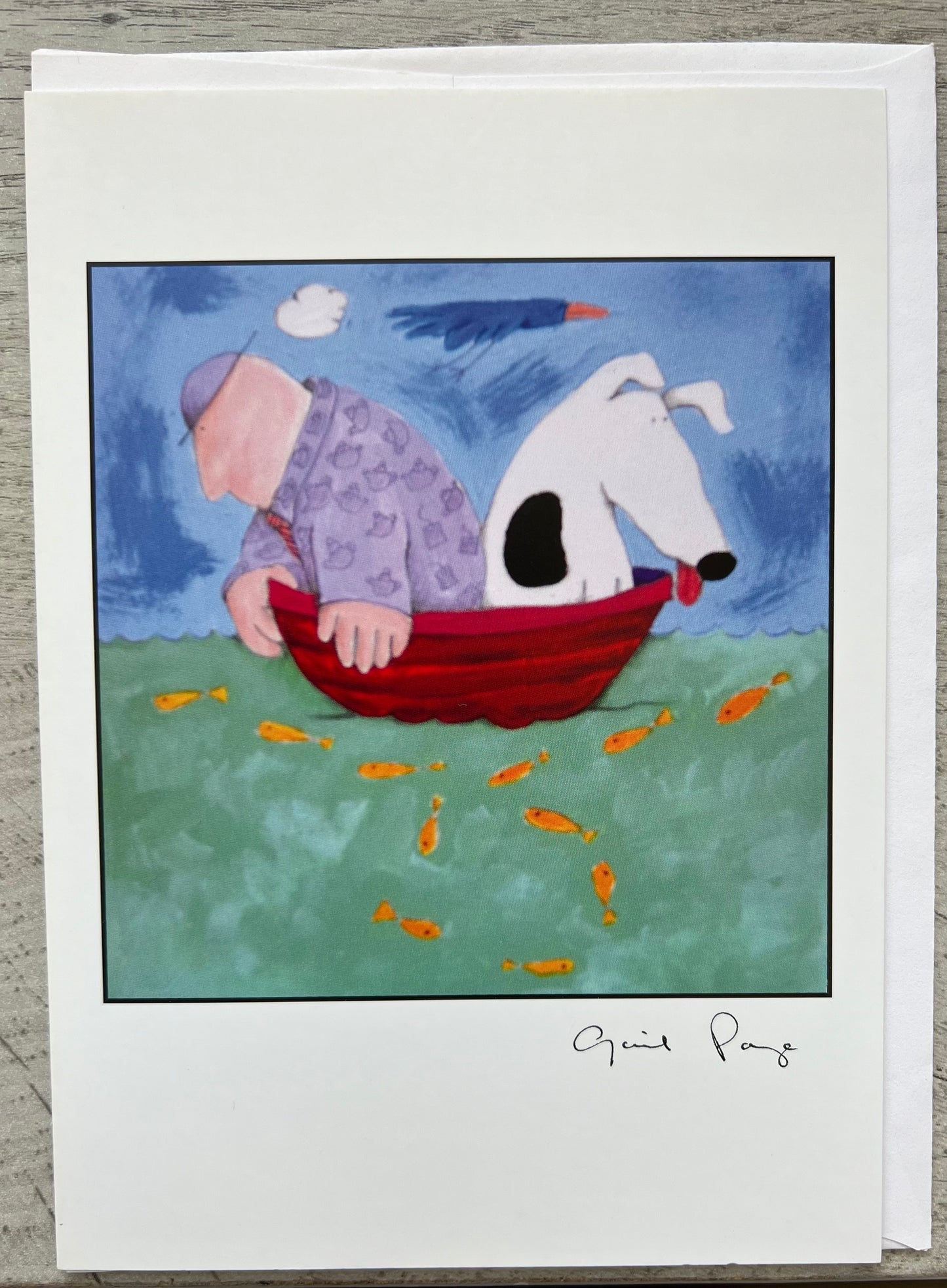 Artisan-Crafted Ceramic Bubble Tray, L, Turquoise - w/Card Personally Autographed to YOU by Mark