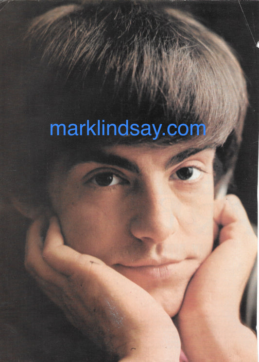 Mark Lindsay Vintage Pin-Up - Personally Autographed to YOU by Mark
