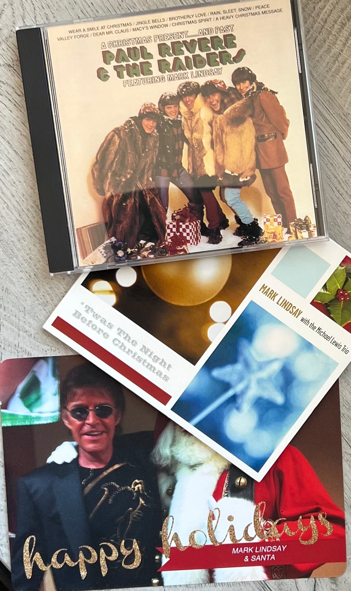 Two Christmas CDs and Photo Card - Personally Autographed to YOU