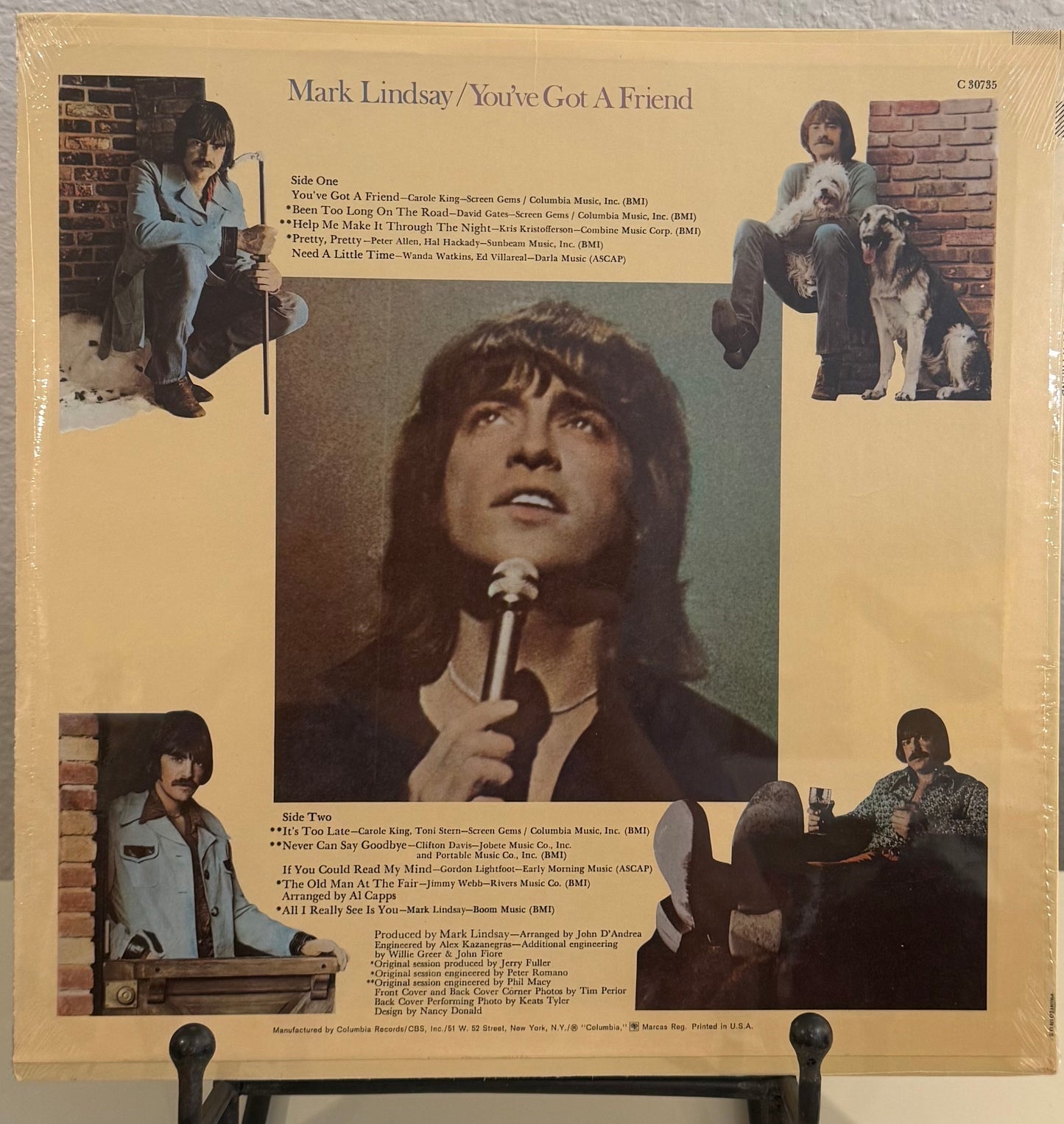 You've Got A Friend Promo Copy LP SEALED - Personally Autographed to YOU by Mark Lindsay