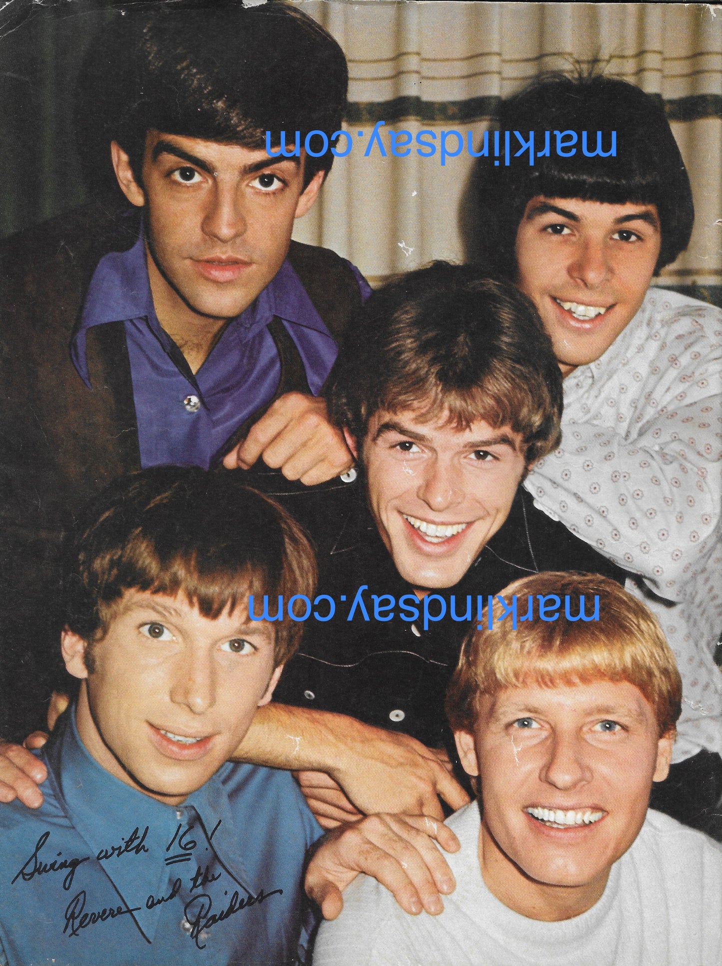 February 1967 16 Magazine - Personally Autographed to YOU by Mark Lindsay