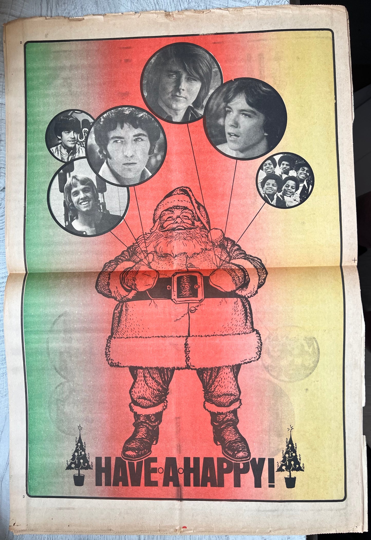 Vintage 1970 RARE Balloon Teen Newspaper - Personally Autographed to YOU by Mark