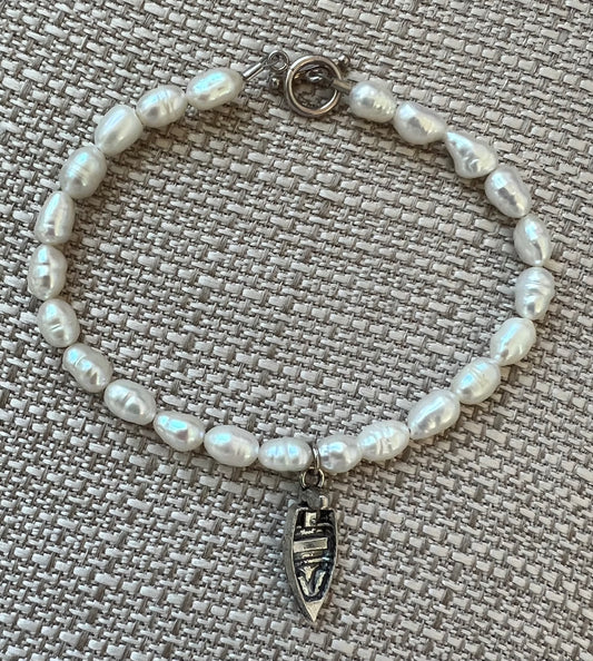 Artisan Pearl Bracelet w/Boat - w/Card Personally Autographed to YOU by Mark