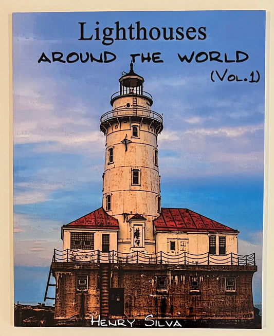 Lighthouses Adult Coloring Book 4 - Personally Autographed to YOU by Mark Lindsay