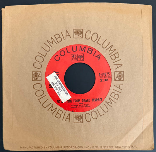 First Hymn From Grand Terrace/Old Man at The Fair 1969 Mint Demo 45 - Mark Lindsay -  Personally Autographed to YOU by Mark