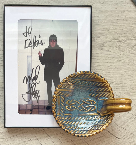 Tea with Mark Lindsay 3 - Teabag Holder/Spoon Rest and Framed Photo - Personally Autographed to YOU by Mark