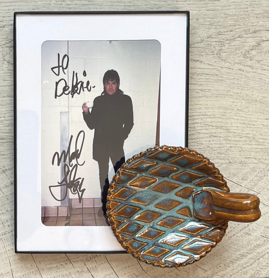 Tea with Mark Lindsay 4 - Teabag Holder/Spoon Rest and Framed Photo - Personally Autographed to YOU by Mark