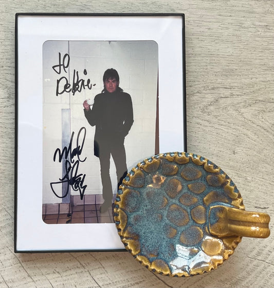Tea with Mark Lindsay 5 - Teabag Holder/Spoon Rest and Framed Photo - Personally Autographed to YOU by Mark
