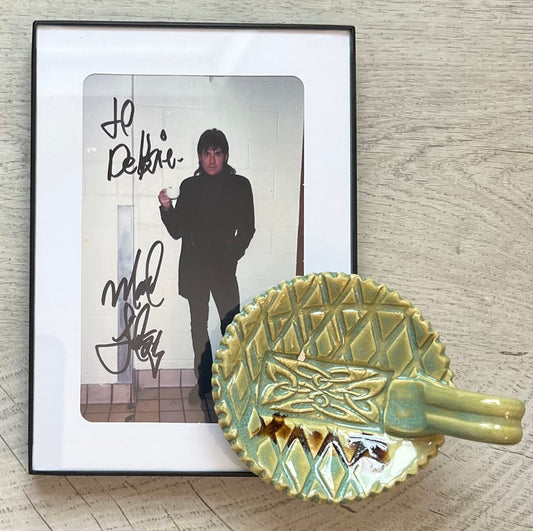 Tea with Mark Lindsay 6 - Teabag Holder/Spoon Rest and Framed Photo - Personally Autographed to YOU by Mark