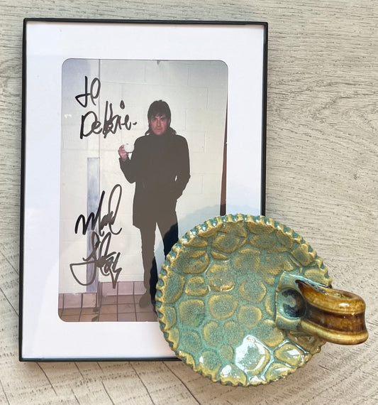 Tea with Mark Lindsay 7 - Teabag Holder/Spoon Rest and Framed Photo - Personally Autographed to YOU by Mark