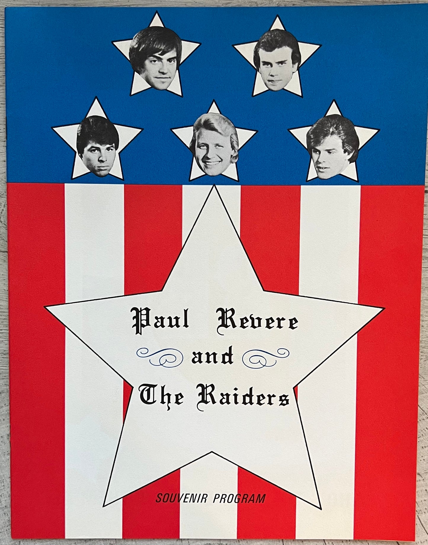 Vintage 1965 Raiders Show Program - Personally Autographed to YOU by Mark