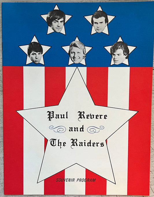Vintage 1965 Raiders Show Program - Personally Autographed to YOU by Mark