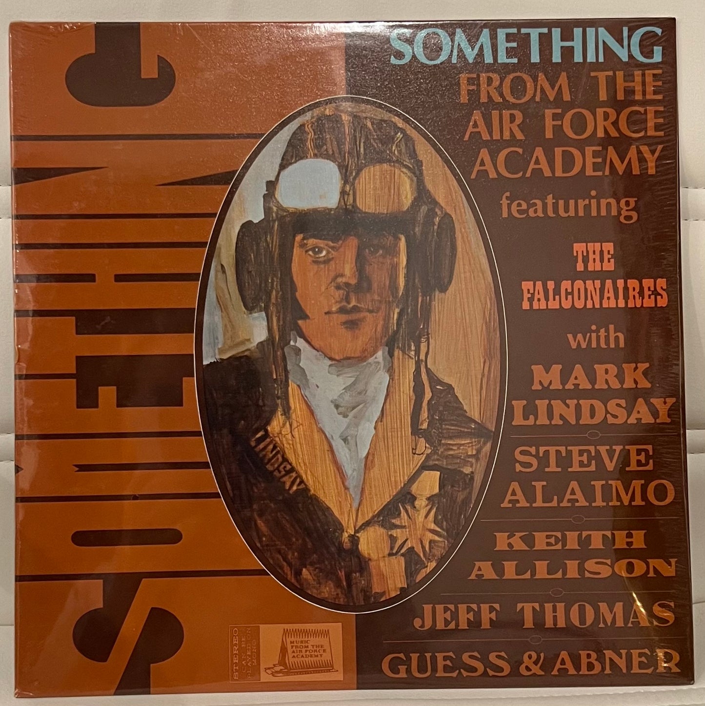 RARE Mark Lindsay & Falconaires Air Force Academy "Something" LP SEALED - Personally Autographed to YOU