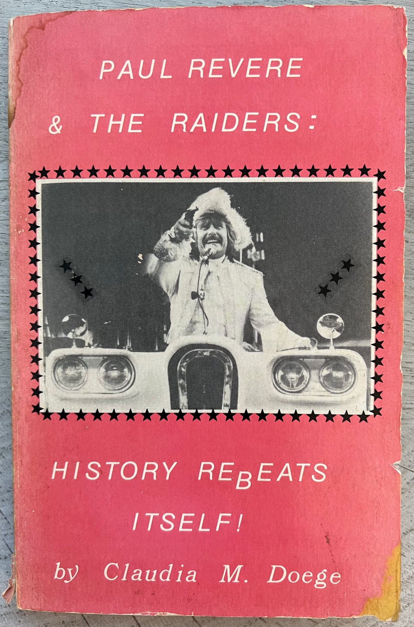 Mark's Personal Copy - RARE History Rebeats Itself PR-Authorized Raiders Bio Book + 8 Revere Deposition Pages - Personally Autographed to YOU by Mark