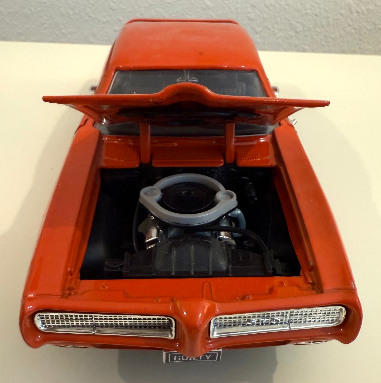 Judge GTO Model - Large (11") + Logo Card - Personally Autographed to YOU by Mark Lindsay