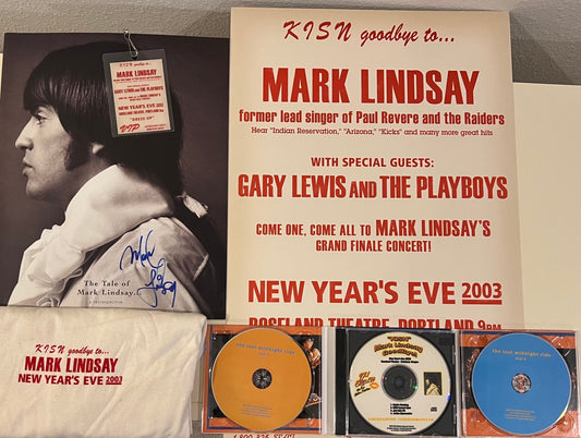 **Almost The End - HUGE 20th Anniversary Last Midnight Ride Package w/X-LARGE T-Shirt - Personally Autographed to YOU by Mark
