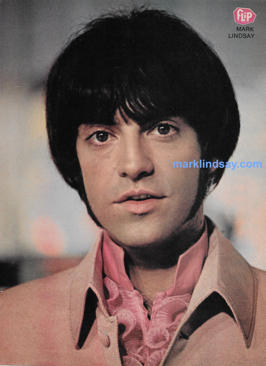 Mark Lindsay Vintage Circa 1968 Pin-Up - FLIP Magazine - Personally Autographed to YOU by Mark