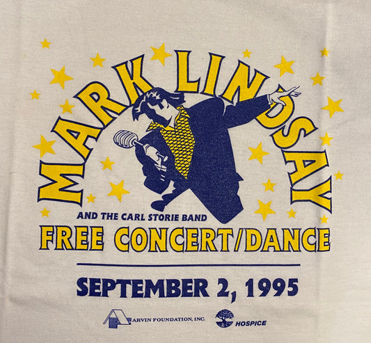 T-Shirt (L) -Mark Lindsay 95 Concert - Card w/Personal Autograph  to YOU by Mark Lindsay
