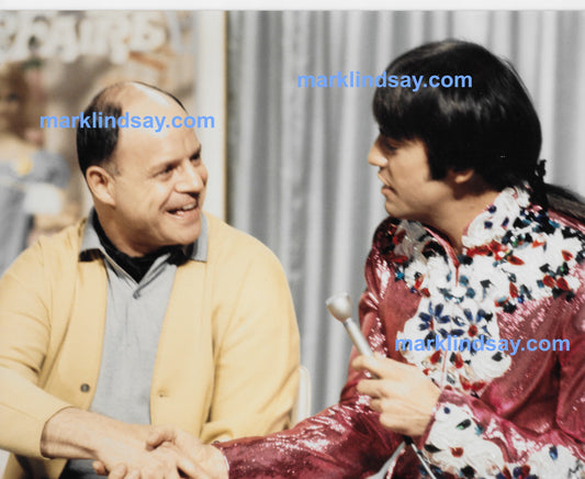 Happening 68 Photo - Mark Lindsay and Don Rickles - Personally Autographed to YOU by Mark