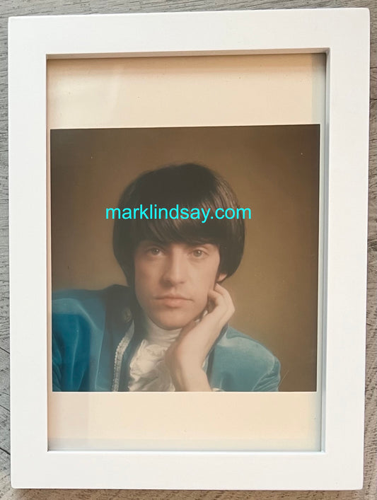 Mark Lindsay 5x7 Framed "Dreamy Look" 1967 Era - Personally Autographed to YOU by Mark