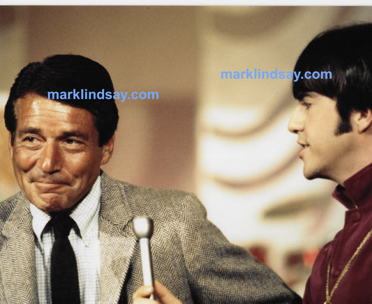 Happening 68 Photo - Mark Lindsay and Efrem Zimbalist Jr - Personally Autographed to YOU by Mark