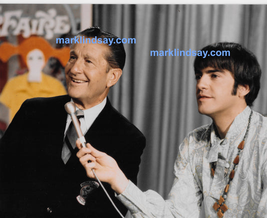 Happening 68 Photo - Mark Lindsay and Lawrence Welk - Personally Autographed to YOU by Mark