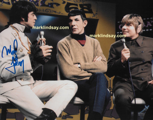 Happening Photo - Mark Lindsay & Spock (Leonard Nimoy) - Personally Autographed to YOU by Mark