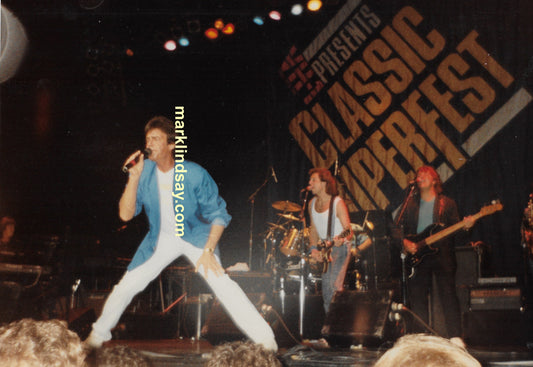 Vintage 1987 Mark Lindsay SuperFest Photo 4 - Personally Autographed to YOU by Mark