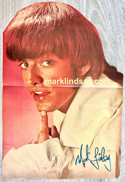 Mark Lindsay Vintage Centerfold - DIG Magazine - Personally Autographed to YOU by Mark