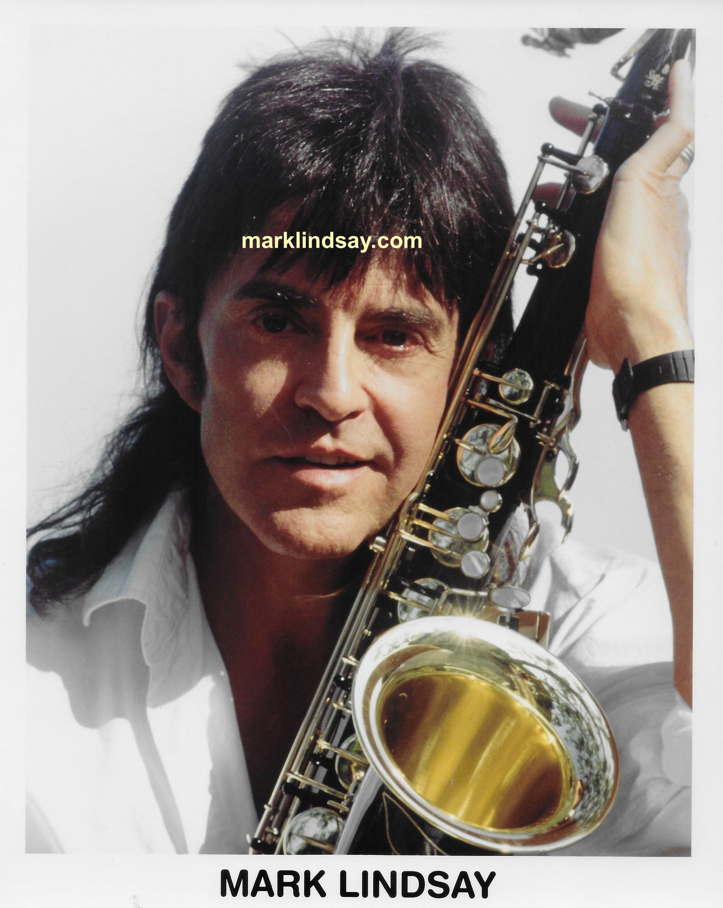 Sax Photo - Mark Lindsay - Personally Autographed to YOU by Mark