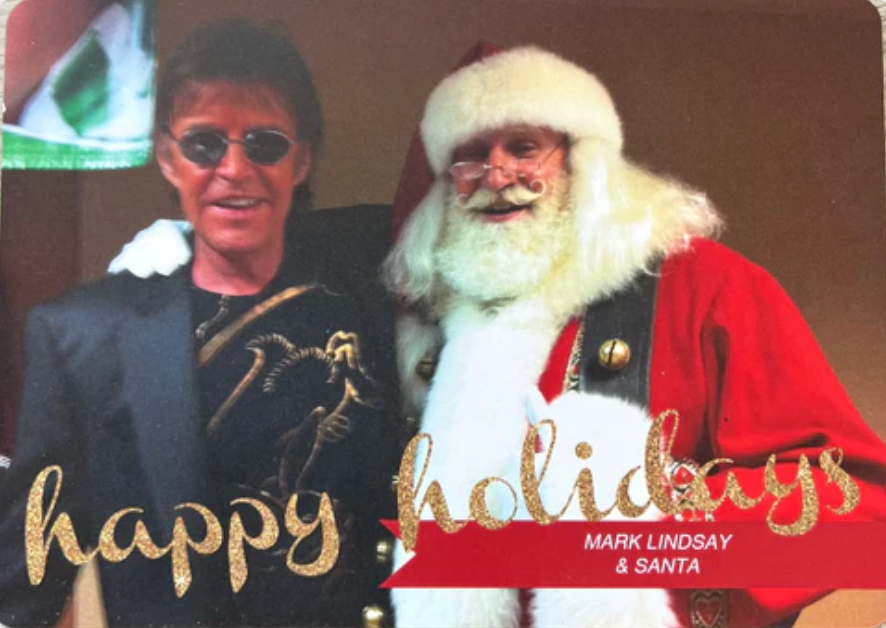Balsam Soy Candle with Christmas Card - Personally Autographed to YOU by Mark Lindsay
