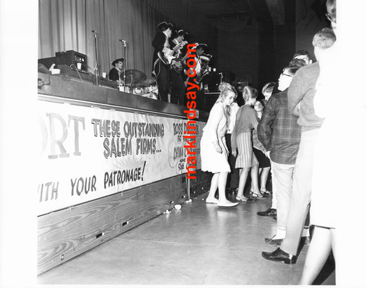 Salem Armory in 1964 Photo 1 - Raiders - Personally Autographed to YOU by Mark