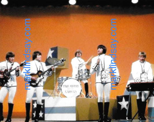 Paul Revere & The Raiders TV Stage Photo - Personally Autographed to YOU by Mark Lindsay