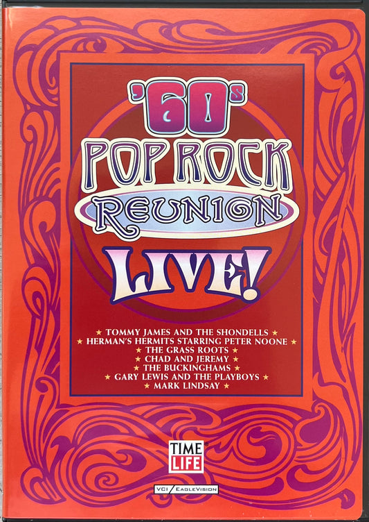 60s Pop Rock Reunion Live DVD - MARK LINDSAY & FRIENDS - Personally Autographed to YOU w/Card
