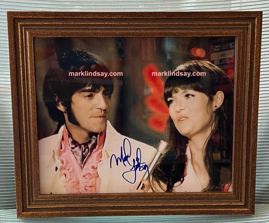 Framed Photo from Happening 68/Agent 99 Barbara Feldon From Mark Lindsay's  Rock & Roll Cafe - Personally Autographed to YOU