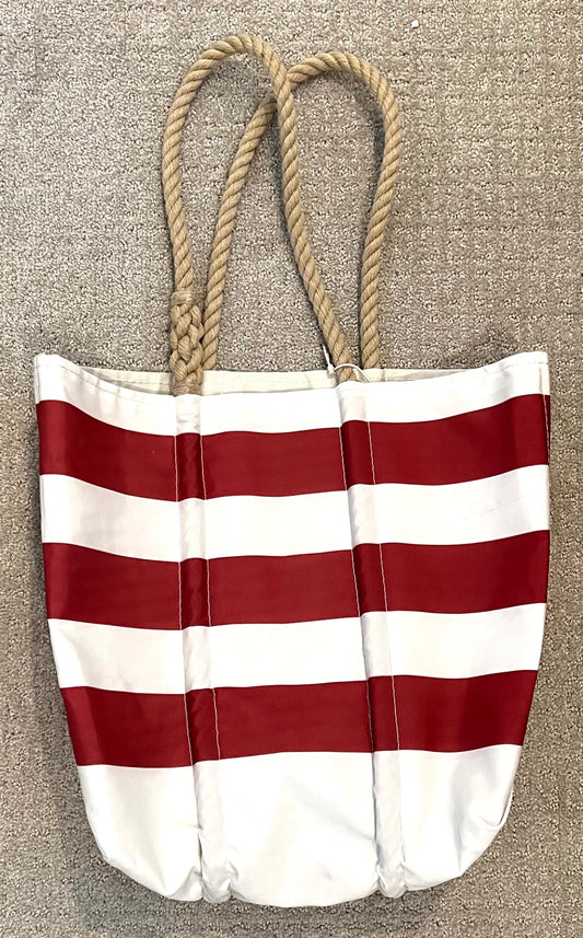 MAUI BENEFIT: SeaBags Medium Striped Tote - w/Card Personally Autographed to YOU by Mark
