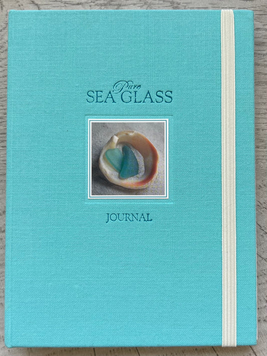 MAUI BENEFIT: Sea Glass Hardbound Journal/Diary -  Personally Autographed to YOU by Mark